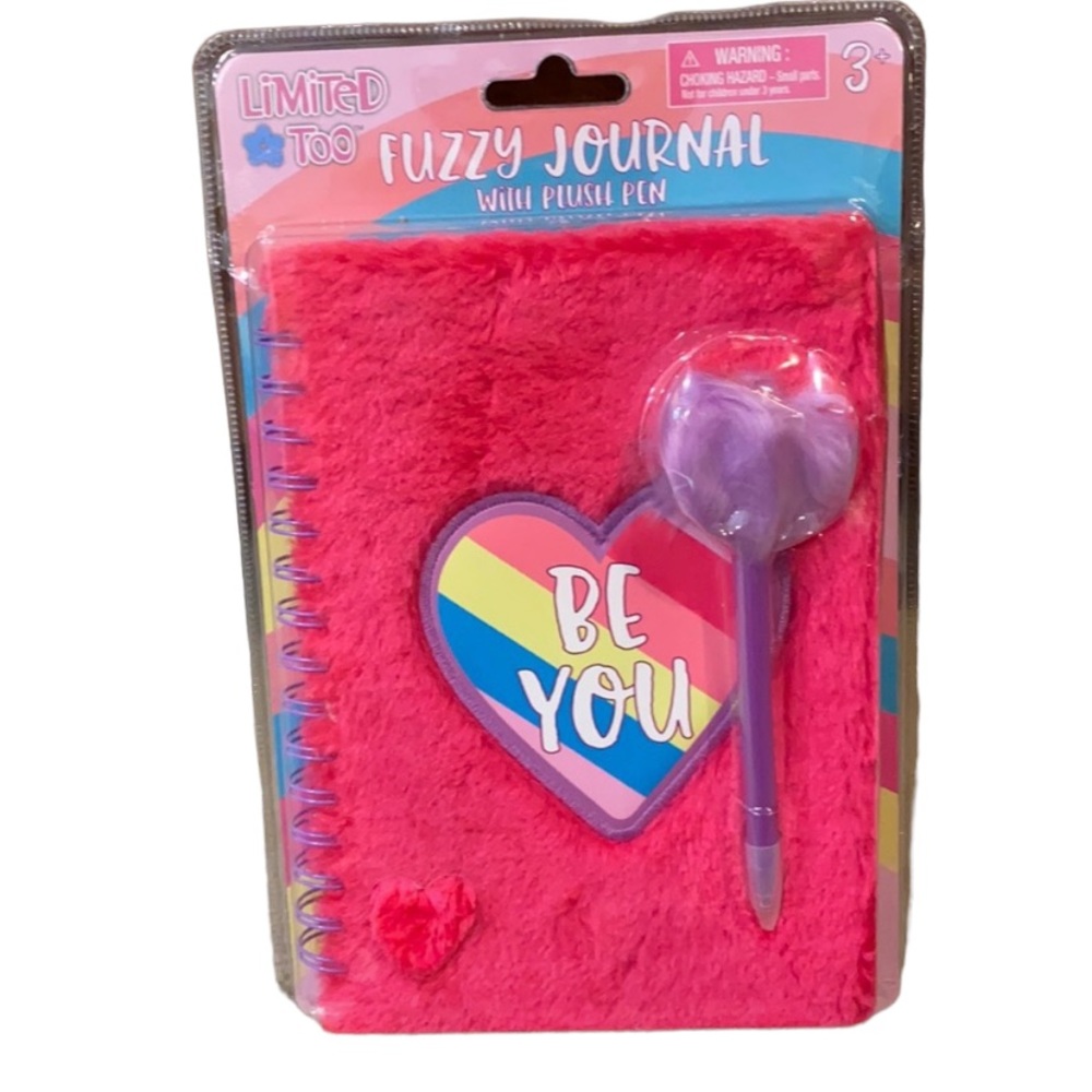Limited Too Fuzzy Journal NWT